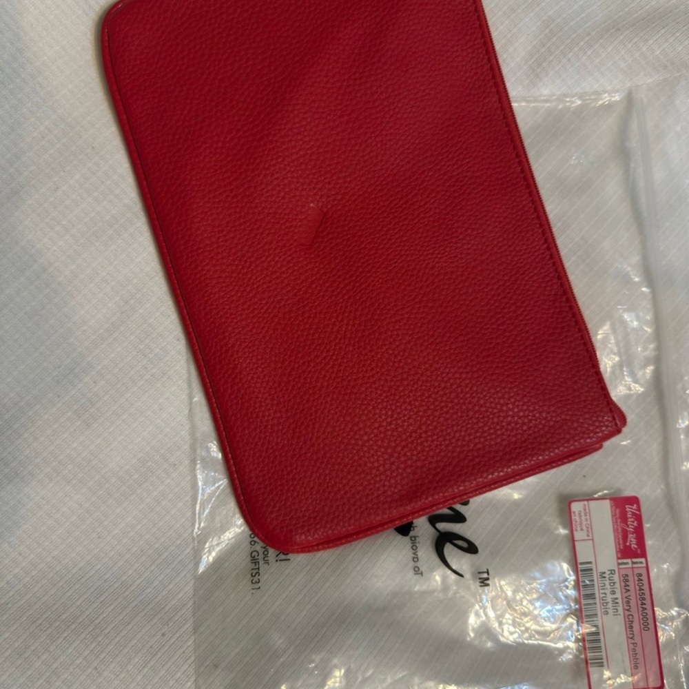 Thirty-One Vibrant Red Wristlet